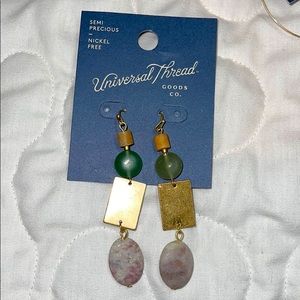 Universal Thread Semi precious earrings